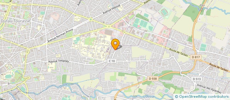 localisation de l'entreprise ASSOCIATION MSP BIZANOS  BIZANOS