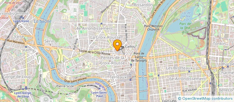 localisation de l'entreprise ASSOCIATION MSP PIERRES PLANTEES à LYON