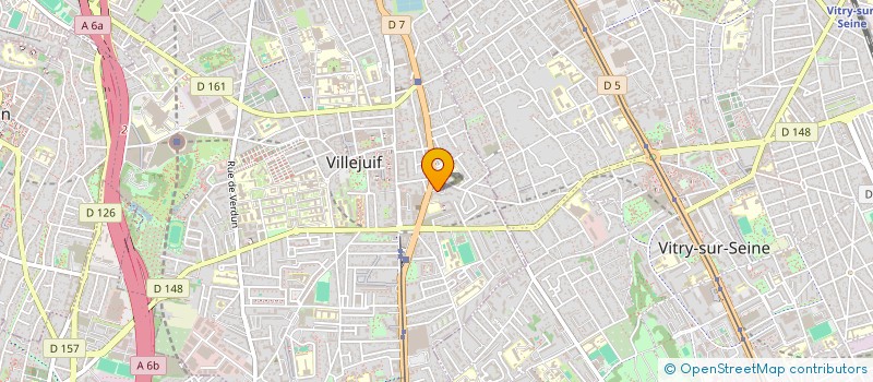 localisation de l'entreprise ASSOCIATION MUGUA D'ETUDES DE LA CULTURE SINO-FRANCAISE  VILLEJUIF