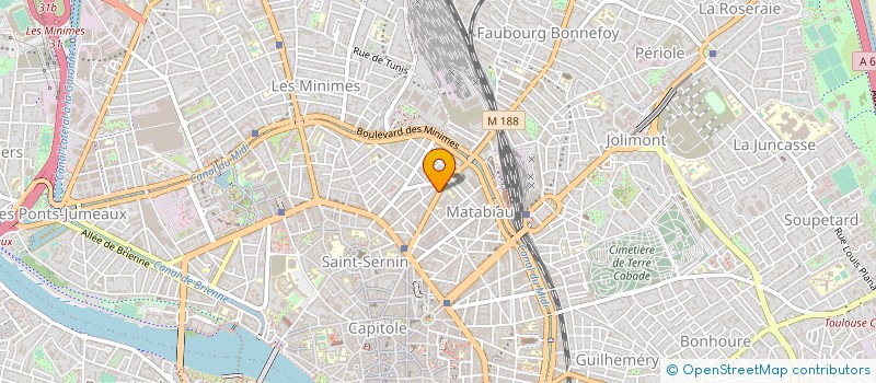 localisation de l'entreprise ASSOCIATION MULTI ACCUEIL LA COURTE ECHELLE à TOULOUSE