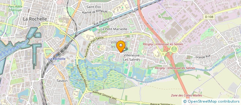 localisation de l'entreprise ASSOCIATION MULTI ACCUEIL LA FARANDOLE à LA ROCHELLE