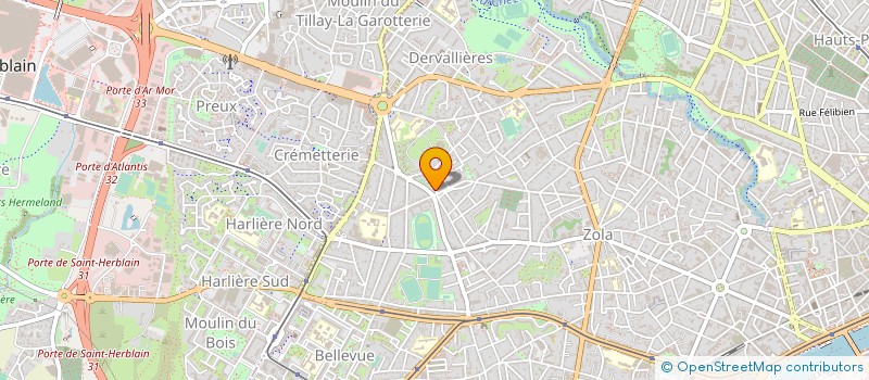 localisation de l'entreprise ASSOCIATION MULTI-ACCUEIL LES PETITS PIEDS à NANTES