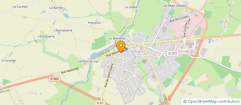 localisation de l'entreprise ASSOCIATION MULTI ACTIVITES à LYS-HAUT-LAYON