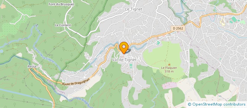 localisation de l'entreprise ASSOCIATION MULTI ACTIVITES DU TIGNET à LE TIGNET