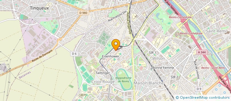 localisation de l'entreprise ASSOCIATION MULTI ASSISTANCE TOGOLAISE à REIMS