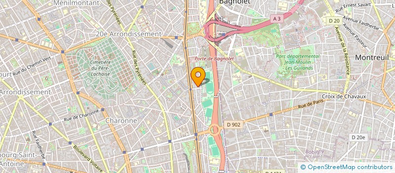 localisation de l'entreprise ASSOCIATION MULTI'COLORS  PARIS