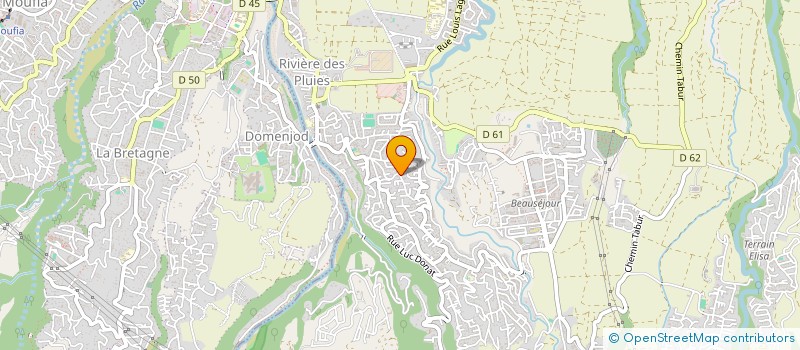 localisation de l'entreprise ASSOCIATION MULTI-SPORTS  SAINTE-MARIE