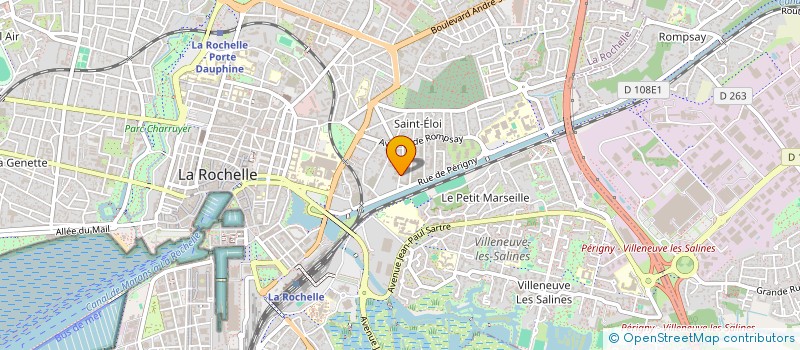 localisation de l'entreprise ASSOCIATION MULTI-SPORTS DE ROMPSAY AMICALE ET PARTICIPATIVE  LA ROCHELLE