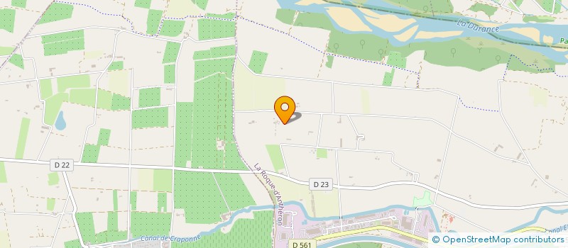 localisation de l'entreprise ASSOCIATION MULTIFACES  LA ROQUE D'ANTHERON