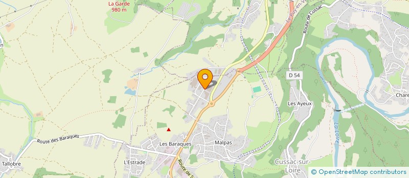 localisation de l'entreprise ASSOCIATION MULTIMEDIA à CUSSAC-SUR-LOIRE