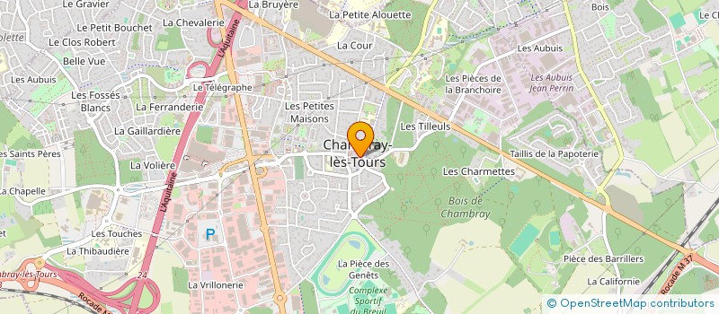localisation de l'entreprise ASSOCIATION MULTIMEDIA ET INFORMATIQUE DE CHAMBRAY-LES-TOURS  CHAMBRAY-LES-TOURS
