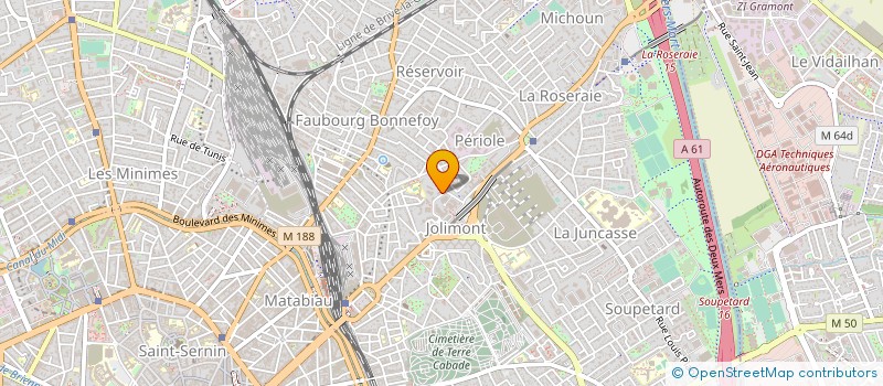 localisation de l'entreprise ASSOCIATION MULTIPACE à TOULOUSE