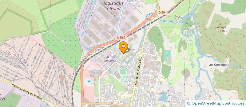 localisation de l'entreprise ASSOCIATION MULTISERVICES EMPLOIS LIENS ET INSERTION à MIRAMAS