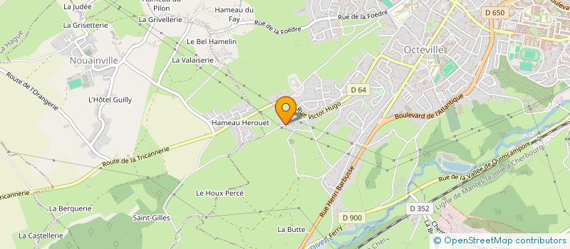 localisation de l'entreprise ASSOCIATION MULTISPORTS LES HOMARDS DU COTENTIN  CHERBOURG-EN-COTENTIN