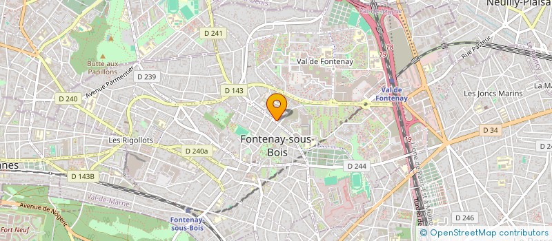 localisation de l'entreprise ASSOCIATION MUNDO TA à FONTENAY-SOUS-BOIS