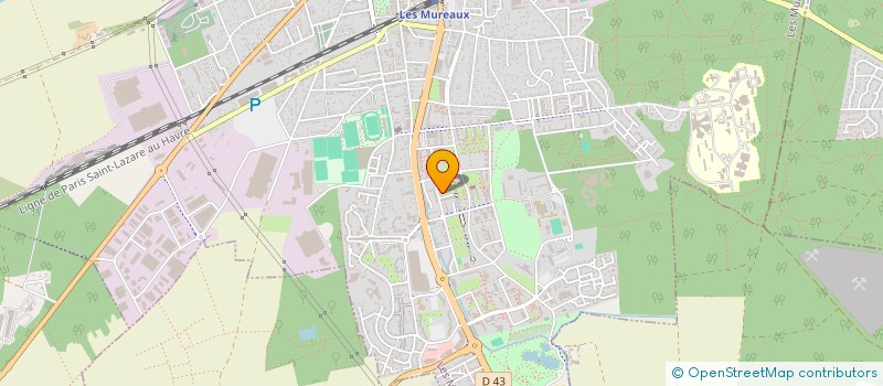 localisation de l'entreprise ASSOCIATION MUREAUX SOLIDARITE à LES MUREAUX