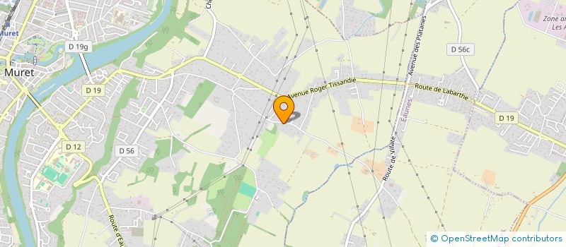 localisation de l'entreprise ASSOCIATION MURET SKATEBOARD  MURET