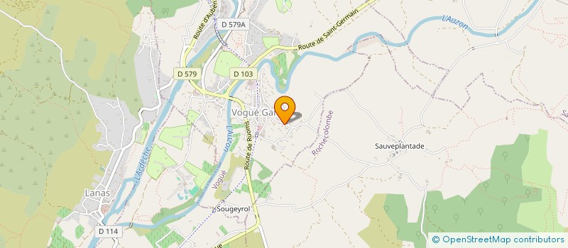 localisation de l'entreprise ASSOCIATION MURMURE  ROCHECOLOMBE