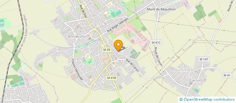 localisation de l'entreprise ASSOCIATION MUSCLES TONIC  ANNULLIN