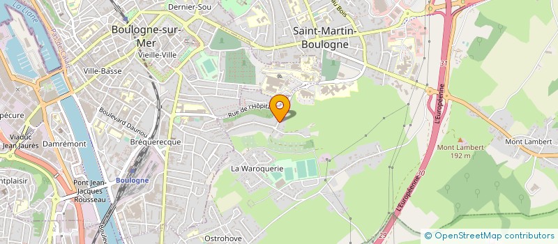 localisation de l'entreprise ASSOCIATION MUSIC LIVE à SAINT-MARTIN-BOULOGNE