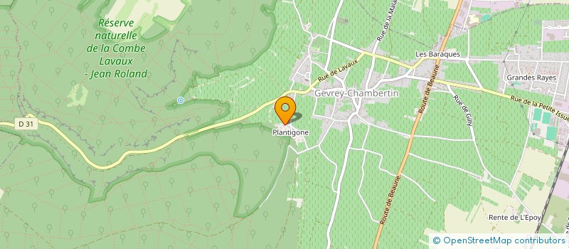 localisation de l'entreprise ASSOCIATION MUSICALE BARTANG  GEVREY-CHAMBERTIN