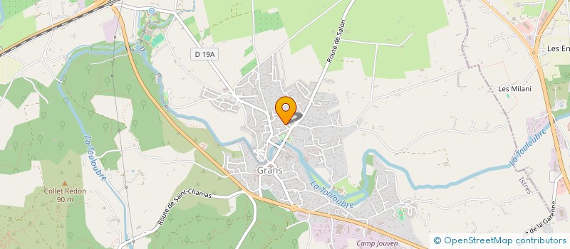 localisation de l'entreprise ASSOCIATION MUSICALE BLACK FOG POWER  GRANS