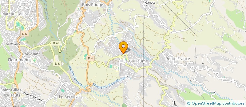 localisation de l'entreprise ASSOCIATION MUSICALE D'OUVERTURE ET D'UNITE REUNIONNAISE  SAINT-PAUL