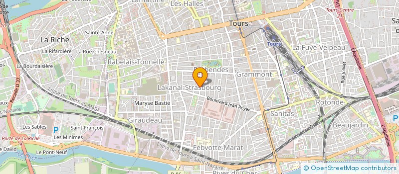 localisation de l'entreprise ASSOCIATION MUSICALE DE TOURAINE  TOURS