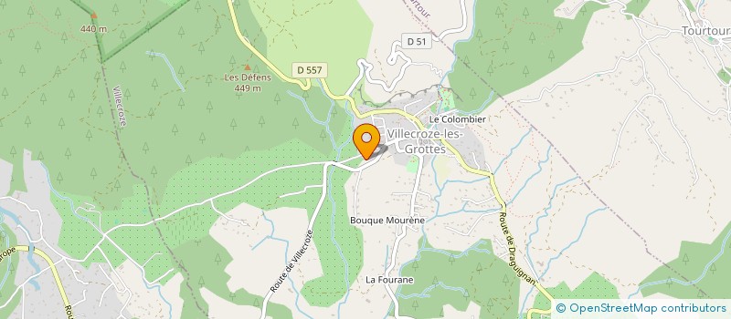 localisation de l'entreprise ASSOCIATION MUSICALE DE VILLECROZE à VILLECROZE