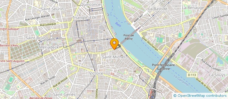 localisation de l'entreprise ASSOCIATION MUSICALE FINDOUT  BORDEAUX