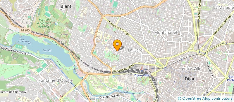 localisation de l'entreprise ASSOCIATION MUSICALE ICI ET AILLEURS  DIJON