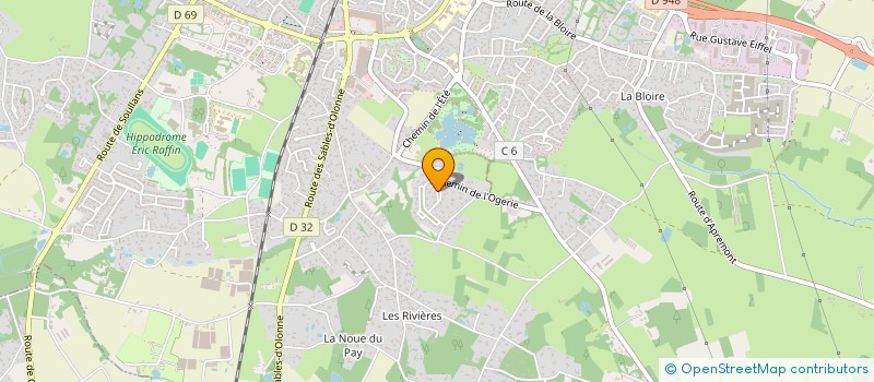 localisation de l'entreprise ASSOCIATION MUSICALE LES GYPSIES 70'S à CHALLANS