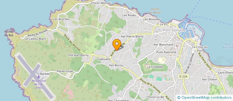 localisation de l'entreprise ASSOCIATION MUSICALE SAINT AMAND à L'ILE-D'YEU