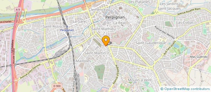 localisation de l'entreprise ASSOCIATION MUSICALE SEMPRE LEGATO à PERPIGNAN