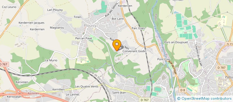 localisation de l'entreprise ASSOCIATION MUSICALE THE RED RIVERS OF WEEPIN  PLOUISY