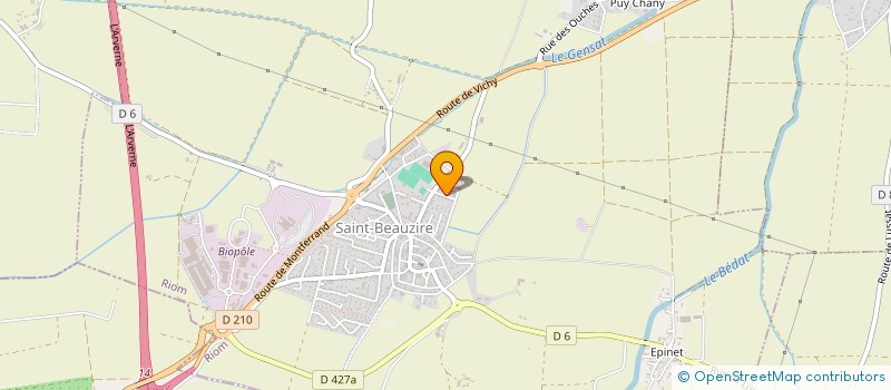 localisation de l'entreprise ASSOCIATION MUSICALE TRANSMISSION CULTURE à SAINT-BEAUZIRE