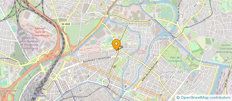 localisation de l'entreprise ASSOCIATION MUSICALE VEIT à STRASBOURG