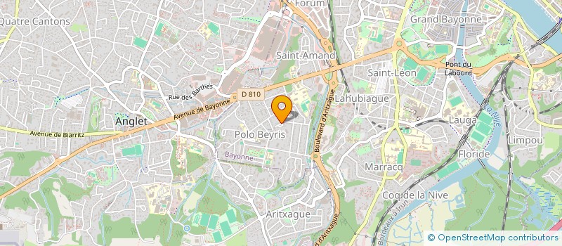 localisation de l'entreprise ASSOCIATION MUSICAMAS à BAYONNE