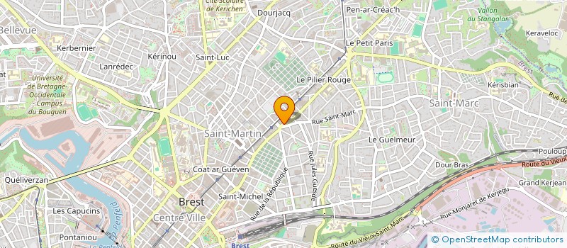 localisation de l'entreprise ASSOCIATION MUSICOIDE à BREST