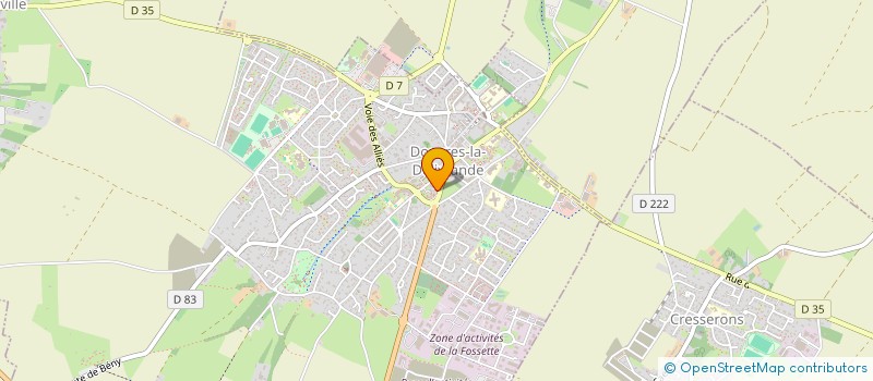 localisation de l'entreprise ASSOCIATION MUSICOS PLURIEL  DOUVRES-LA-DELIVRANDE