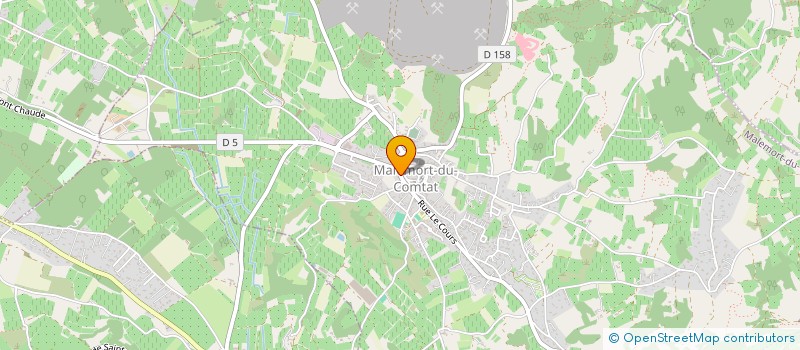 localisation de l'entreprise ASSOCIATION MUSIK'ALAIN  MALEMORT-DU-COMTAT