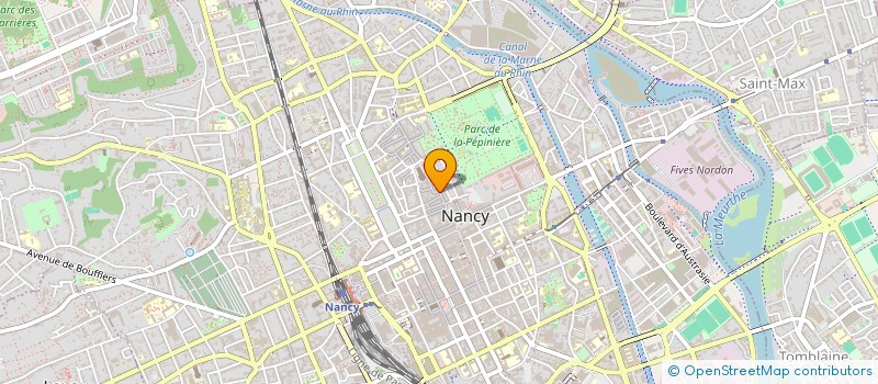 localisation de l'entreprise ASSOCIATION MUSIQUE ANCIENNE NANCY  NANCY