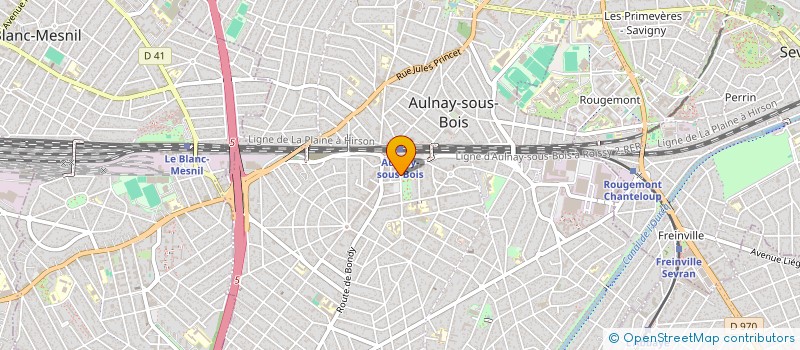 localisation de l'entreprise ASSOCIATION MUSIQUE AND CO PRODUCTIONS à AULNAY-SOUS-BOIS