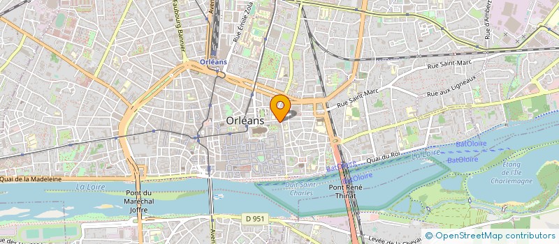 localisation de l'entreprise ASSOCIATION MUSIQUE ENSEMBLE  ORLEANS