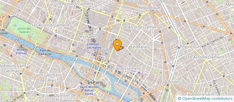 localisation de l'entreprise ASSOCIATION MUSIQUE ET CHANSON à PARIS