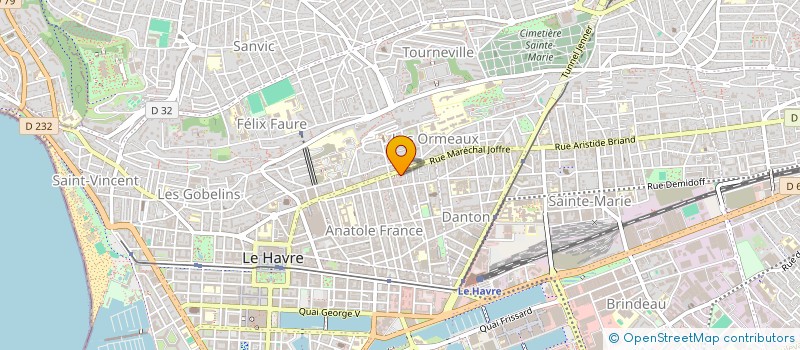 localisation de l'entreprise ASSOCIATION MUSIQUE ET CULTURE à LE HAVRE