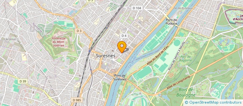 localisation de l'entreprise ASSOCIATION MUSIQUE ET THERAPIE AMATA à SURESNES