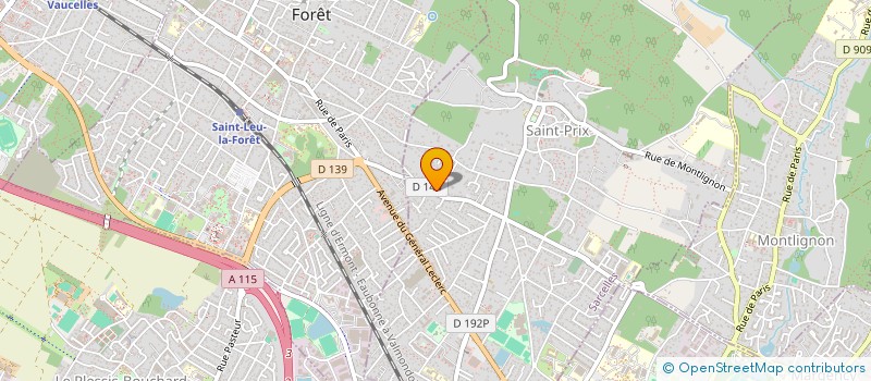 localisation de l'entreprise ASSOCIATION MUSULMANE AHMADIYYA-FRANCE à SAINT-PRIX