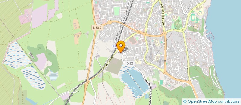 localisation de l'entreprise ASSOCIATION MUSULMANE D ISTRES  ISTRES