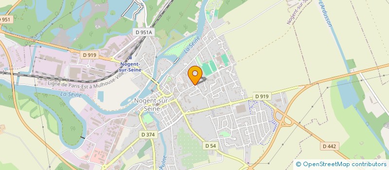 localisation de l'entreprise ASSOCIATION MUSULMANE DE NOGENT SUR SEINE  NOGENT-SUR-SEINE